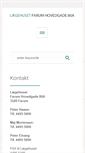 Mobile Screenshot of laegehuset80a.dk